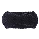 ヘアアクセサリー ベビー ヘアバンド ヘッドバンド 写真撮影 小道具 髪飾り 結婚式/お誕生日/出産祝い/お宮参り用 赤ちゃん 飾り 赤ちゃん 記念写真 蝶結び ニット ブラック