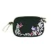 Hochwertige Digitalkameratasche mit Blumen Motiv in PINK, Violet, Lila und Rosa f�r Canon IXUS 105, 115 HS, 125, 220 HS, 230 HS --- Nikon Coolpix S2500, S3000, S3100, S3300, S4000, S4100, S4150, S4300 --- Panasonic DMC FS 16, FS 22 --- Sony DSC W310, W320, W350, W360, W510, W390, W530, W550, W570, W380, WX7, WX9, WX10, TX1, TX5, TX7, TX10, T99, T110, T700 --- Samung ST 45, 65, 70, 80, 90, 95, Sh 100, WP10 --- Olympus FE 4050, 5030, 5050, mju 5010, VG 110, 130 --- Fujifilm Z70, Z300 , J25, J30 --- CASIO EXILIM EX ZS5, ZS10, Z15, Z800, Z820, S12