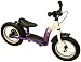 bike*star 30.5cm (12 Zoll) Kinder-Laufrad – Farbe Lila & Weiß