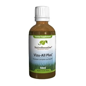 Native Remedies Vizu-All Plus for Eye and Capillary Health (50ml)