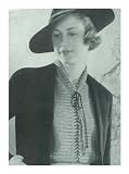 #1432 SMART GILET VINTAGE CROCHET PATTERN