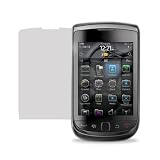 Crystal-Clear Transparent LCD Cell Phone Screen Protector with Lint Cleaning Cloth for RIM BlackBerry Torch 9800 AT&T