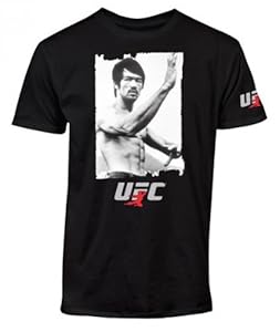 UFC Men's Bruce Lee Snapshot Tee, Black, XX-Large