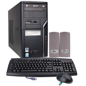 Acer Aspire Pentium D 3.0GHz 1GB 160GB DVDÂ±RW Vista