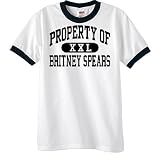 Property of Britney Spears - Humorous / Funny Ringer T-Shirt