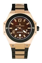Chase-Durer Men's 881.88NP-BRA Conquest Automatic Limited Edition No. 2 18K Rose Gold-Plated Watch