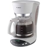 MR COFFEE DWX20-NP 12-CUP PROGRAMMABLE COFFEE MAKER (WHITE)