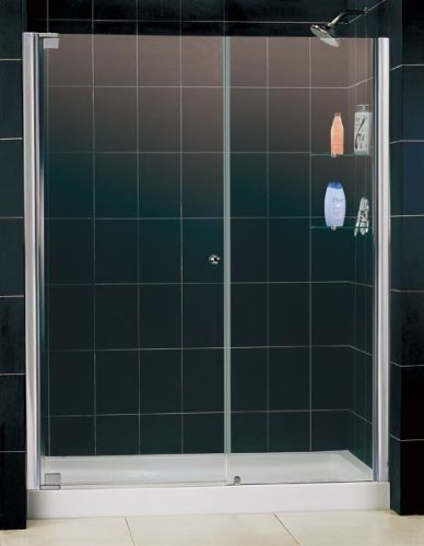 DreamLine SHDR-4154728-01 Elegance 54 1/2 - 56 1/2 Shower Door, Chrome