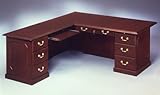 Office Furniture DMI - 72 Inch Executive L-Shaped Desk with Left Return - T ....