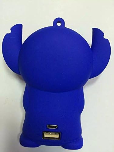 Caraguez 8800 mAh Stitch (Stitch The Movie) Action Figures Cartoon mobilephone Charging Treasure Universal Power Bank Expression Pattern Cute Mini Portable Charger Travel Charger for iPhone 6 plus iPhone 5 5S 5C 4S 4; iPad Air 4 3 2 Mini;Samsung Galaxy S5 S4 S3 S2 Note HTC Blackberry