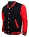 BCPOLO Baseball Jacket Varsity Baseball Cotton Jacket Letterman jacket 8 Colors