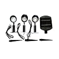 3 Light Solar Spotlight Set