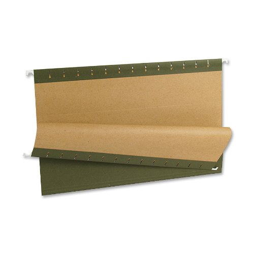 Pendaflex 81622 Recycled Standard Green Hanging File Folders Legal 1 5 Cut Tabs 25 boxB0006HXDZ6 