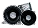 Rainbow / Sound Line / 3-Wege Auto-Lautsprecher System Set / SLC 365.25 NG / 150 Watt / 165 mm
