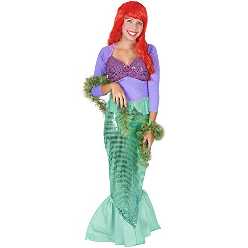 Adult Little Mermaid Costume (Size: Small 4-8)