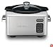 Cuisinart PSC-400  4 Quart Programmable Slow Cooker, Brushed Stainless Steel
