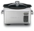 Cuisinart PSC-400  4 Quart Programmable Slow Cooker, Brushed Stainless Steel