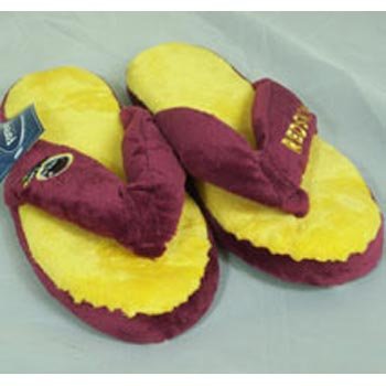 Washington Redskins NFL Flip Flop Thong Slippers - Size 12
