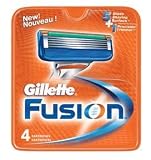 Gillette Fusion Catridges for the Manual Razor - 4 Each