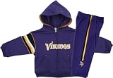Minnesota Vikings Toddler Full Zip Hooded Jacket and Pant Set