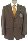 Ralph Lauren Mens 2 Button Solid Dark Brown Sport Coat / Blazer / Jacket - Size 44R