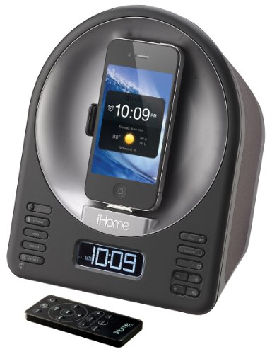 SDI iHome iA63 Rotierende Dockingstation f&uuml;r Apple iPhone/iPod schwarz