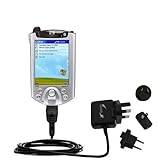 IMAGE OF International Wall Home AC Charger for the HP iPAQ h5500 h5550 h5555 Series - uses Gomadic TipExchange Technology