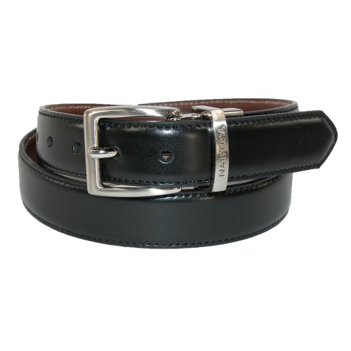 Tommy Hilfiger Boys Glove Calf Leather Reversible Dress Belt (Pack of 2)
