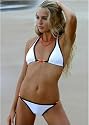 Letarte Twig bamboo accent bikini set