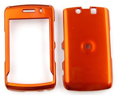 Blackberry Storm 2 9550 Honey Burn Orange Hard Case/Cover/Faceplate/Snap On/Housing/Protector