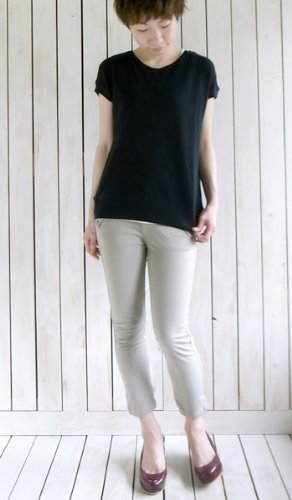 (アントゲージ)Antgauge 8分丈 クロップド スキニーパンツ