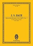 Produkt-Bild: Brandenburgisches Konzert Nr. 1 F-Dur: BWV 1046. 2 H&ouml;rner, 3 Oboen, Fagott, Streicher und Basso continuo. (Eulenburg Studienpartituren)