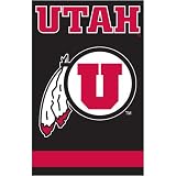 Utah Utes NCAA Applique Banner Flag (44x28)