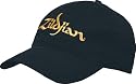 Zildjian Black Baseball Cap (Gold Logo)