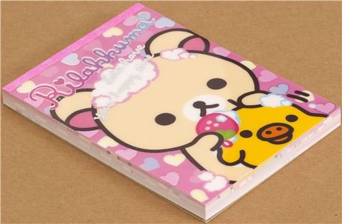 Imagen 2 de Bloc de notas de Korilakkuma y Kiiroitori con espuma de baño