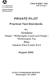 Private Pilot Practical Test Standards for Airplane Single / Multiengine Land and Single / Multiengine Sea Plus Student Pilot Guide FAA deals and discounts