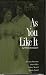 Stratford Festival Classics: As You Like It