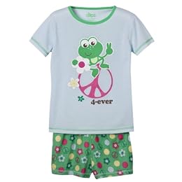 Girls' Circo® Frog PJ Set - Blue : Target