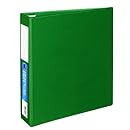 Avery Heavy-Duty Binder with 2-Inch One Touch EZD Ring, Green, 1 Binder (21009)