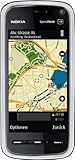 Nokia 5800 Smartphone (GPS, 3,2 MP, WLAN, MP3, kostenlose Navigation mit Ovi Karten, KFZ-Halterung) black dark silver