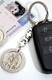 Schlüsselanhänger Gute Fahrt Schutzengel Autofahrer Christophorus