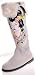 ED HARDY Snowblazers Nylon Womens Boots Love Kills Slowly Silver/Grey