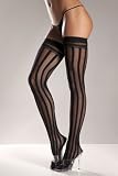 Striped Thigh Highs