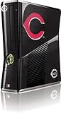 Skinit Cincinnati Reds- Alternate Solid Distressed Vinyl Skin for Microsoft Xbox 360 Slim (2010)
