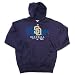 San Diego Padres MLB Authentic Collection Dedication Hooded Sweatshirt (Team Color) by Majestic Athletic