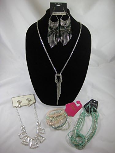 New 6 Piece Jewelry Lot By Mixit Mudd Candies Etc..