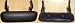 All Products : 1998-2005 Mazda Pickup Rear Only Black Tailgate Part Plastic replaces OEM 1L5Z9943400AAA Partslink FO1915109