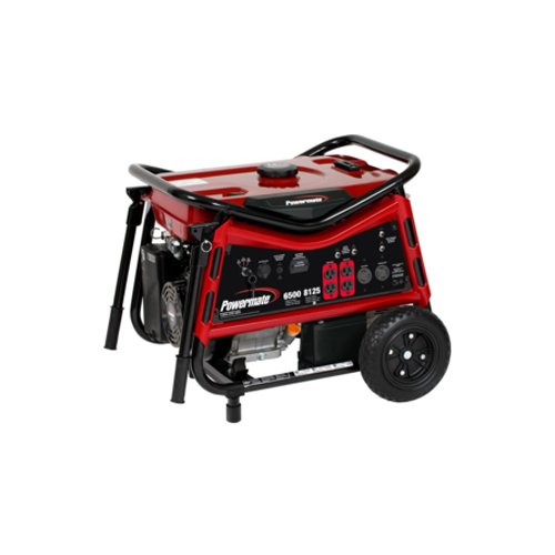 Powermate PMC106507 Vx Power Series 8,125 Watt 420cc Gas Powered Portable Generator With Electric Start