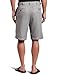 Haggar Mens Haggar Cool 18 Gabardine Plain Front Short, Griffin, 34 34