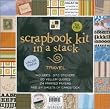 DCWV Scrapbook Kit in a Stack - Travel (8")
